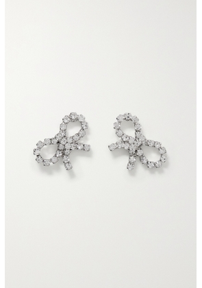 Jennifer Behr - Romy Silver-plated Crystal Earrings - One size