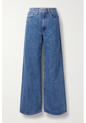 SLVRLAKE - + Net Sustain Eva Mid-rise Wide-leg Organic Jeans - Blue - 23,24,25,26,27,28,29,30,31,32
