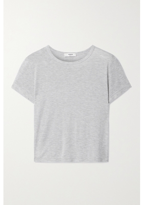 AGOLDE - Drew Jersey T-shirt - Gray - x small,small,medium,large,x large