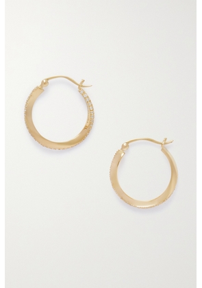 Completedworks - + Net Sustain Flawed Logic Recycled Gold Vermeil Topaz Hoop Earrings - One size
