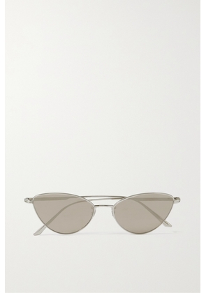 Oliver Peoples - + Khaite 1998c Cat-eye Silver-tone Sunglasses - One size
