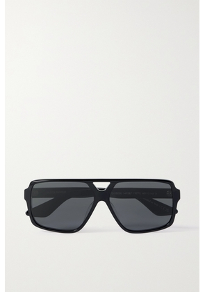 Oliver Peoples - + Khaite 1977c Aviator-style Acetate Sunglasses - Black - One size