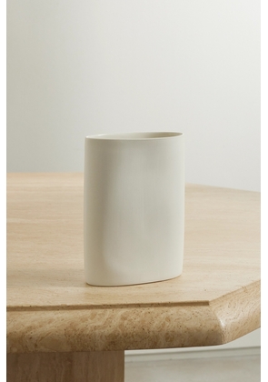Mud Australia - + Net Sustain Oval Medium Porcelain Vase - Off-white - One size
