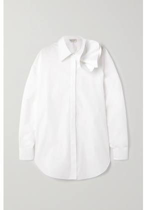 Alexander McQueen - Cotton-poplin Shirt - White - IT38,IT40,IT42,IT44,IT46