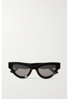 Bottega Veneta Eyewear - Injection Cat-eye Acetate Sunglasses - Black - One size