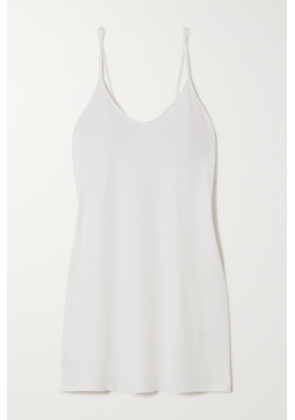 Skin - Organic Pima Cotton-jersey Nightdress - White - 0,1,2,3,4
