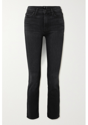 Mother - + Net Sustain The Dazzler Ankle Mid-rise Slim-leg Jeans - Black - 23,24,25,26,27,28,29,30,31,32