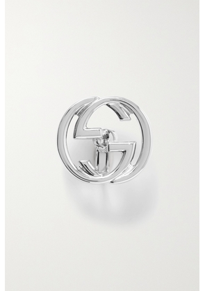 Gucci - Silver-tone Single Clip Earring - One size