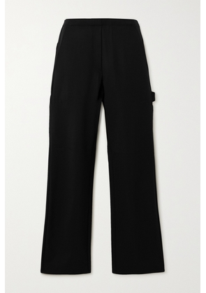 LESET - Jane Painter Wool-blend Twill Straight-leg Pants - Black - x small,small,medium,large,x large