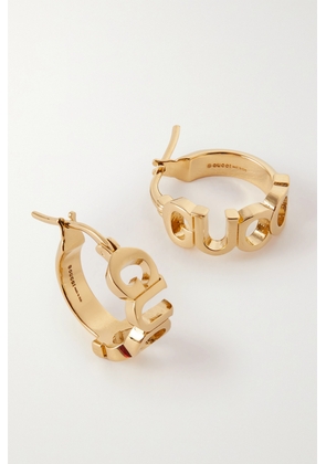 Gucci - Gold-tone Hoop Earrings - One size