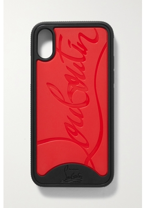 Christian Louboutin - Loubiphone Embossed Pvc Iphone X And Xs Case - Red - One size