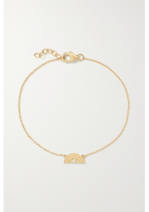 Andrea Fohrman - 14-karat Gold Diamond Bracelet - One size
