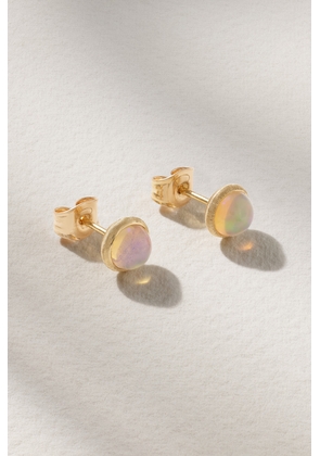 OLE LYNGGAARD COPENHAGEN - Lotus 18-karat Gold Opal Earrings - One size