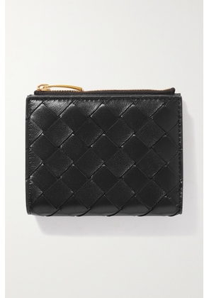 Bottega Veneta - Intrecciato Leather Wallet - Black - One size