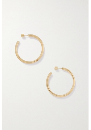 Jennifer Fisher - Baby Lilly Gold-plated Hoop Earrings - One size