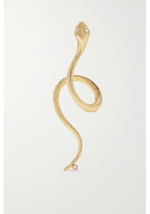 OLE LYNGGAARD COPENHAGEN - Snakes 18-karat Gold Diamond Earring - R,L