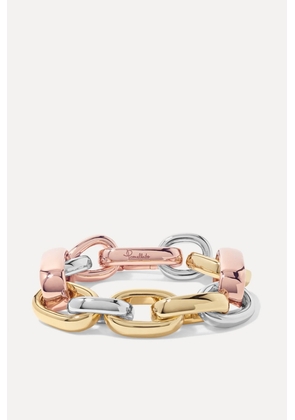 Pomellato - Iconica 18-karat Yellow And Rose Gold And Rhodium-plated Bracelet - One size