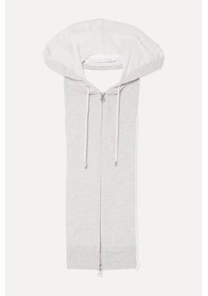 Veronica Beard - Hooded Cotton-blend Dickey - Gray - One size