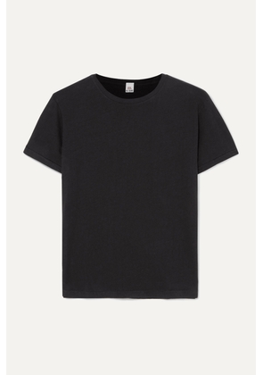 RE/DONE - Classic Cotton-jersey T-shirt - Black - x small,small,medium,large