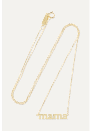 Jennifer Meyer - Mama 18-karat Gold Necklace - One size
