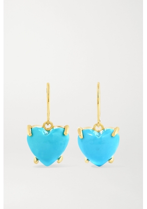 Irene Neuwirth - Love 18-karat Gold Turquoise Earrings - One size