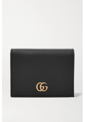 Gucci - + Net Sustain Marmont Petite Textured-leather Wallet - Black - One size