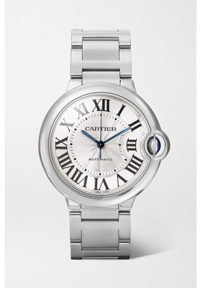 Cartier - Ballon Bleu De Cartier Automatic 36.6mm Stainless Steel Watch - Silver - One size