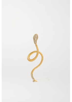 OLE LYNGGAARD COPENHAGEN - Snakes 18-karat Gold Diamond Earring - L,R