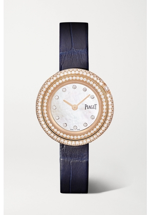 Piaget - Possession 29mm 18-karat Rose Gold, Alligator And Diamond Watch - One size