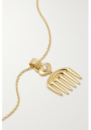 Almasika - Vici 18-karat Gold Diamond Necklace - One size