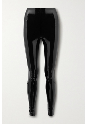 Commando - Faux Patent-leather Leggings - Black - x small,small,medium,large,x large