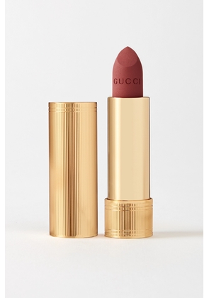 Gucci Beauty - Rouge À Lèvres Mat Lipstick - Peggy Taupe 204 - Brown - One size