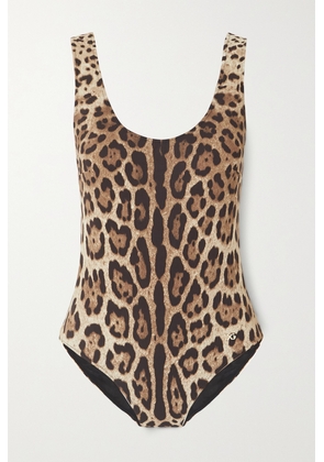 Dolce & Gabbana - Leopard-print Swimsuit - Animal print - 1,2,3,4,5