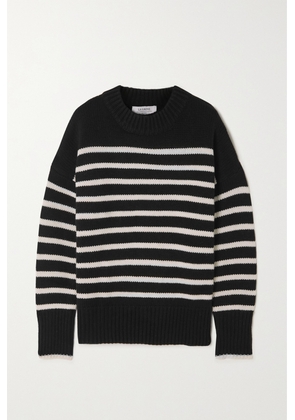 La Ligne - Marin Striped Wool And Cashmere-blend Sweater - Black - x small,small,medium,large,x large
