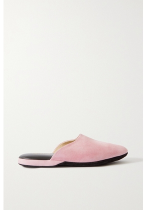 Charvet - Suede Slippers - Pink - x small,small,medium,large