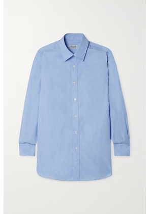 Charvet - Cotton-poplin Shirt - Blue - x small,small,medium,large