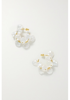 Cult Gaia - Devora Gold-tone Pearl Earrings - White - One size