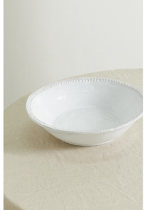 Soho Home - Hillcrest 29cm Glazed Stoneware Serving Bowl - White - One size