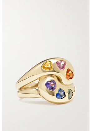 Brent Neale - 18-karat Gold Sapphire Ring - 6
