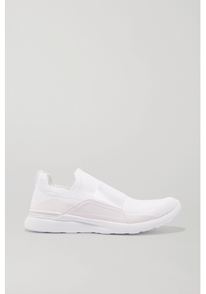 APL Athletic Propulsion Labs - Techloom Bliss Mesh And Stretch Slip-on Sneakers - White - US5,US5.5,US6,US6.5,US7,US7.5,US8,US8.5,US9,US9.5,US10,US10.5,US11