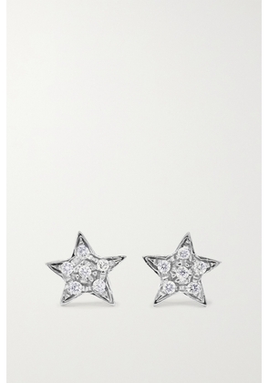 Carolina Bucci - Superstellar 18-karat White Gold Diamond Earrings - One size