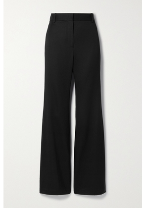 Nili Lotan - Arielle Wool-twill Flared Pants - Black - US0,US2,US4,US6,US8,US10,US12