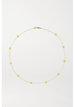 Jennifer Meyer - Heart-by-the-inch 18-karat Gold Necklace - One size