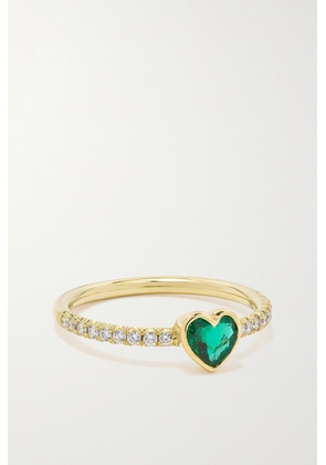 Anita Ko - 18-karat Gold, Emerald And Diamond Ring - 7