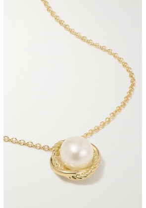 David Yurman - Infinity 18-karat Gold Pearl Necklace - One size