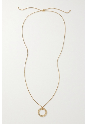 David Yurman - Crossover 18-karat Gold Diamond Necklace - One size
