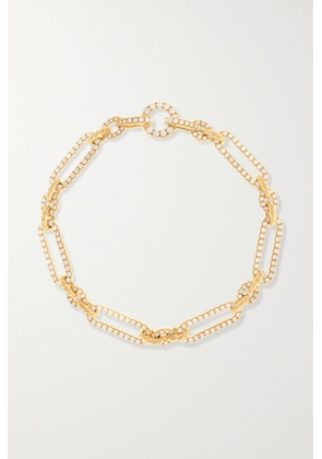 David Yurman - Lexington 18-karat Gold Diamond Bracelet - One size