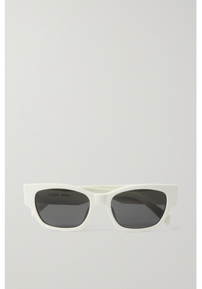 CELINE Eyewear - Square-frame Acetate Sunglasses - Ivory - One size