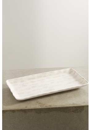 Brunello Cucinelli - Textured Ceramic Tray - Neutrals - One size