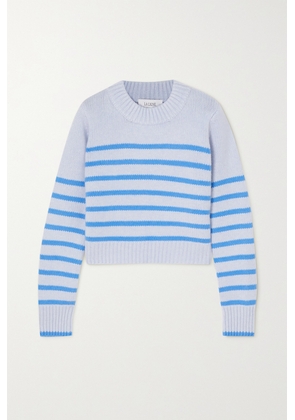 La Ligne - Mini Marin Striped Wool And Cashmere-blend Sweater - Blue - x small,small,medium,large,x large